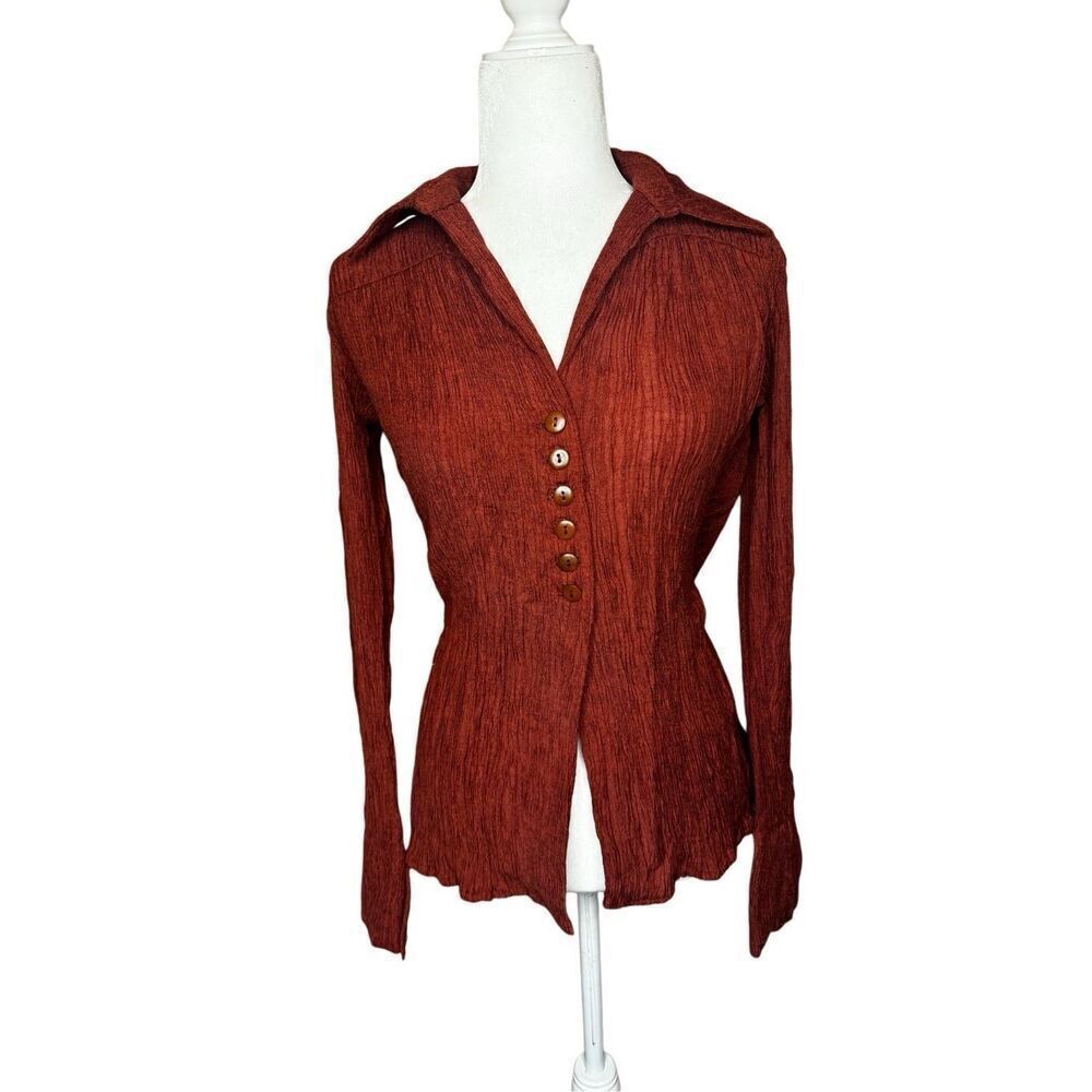 Nwt Revolve X Savannah Morrow The Label Elle Blouse Size Xs — image 3 of 8